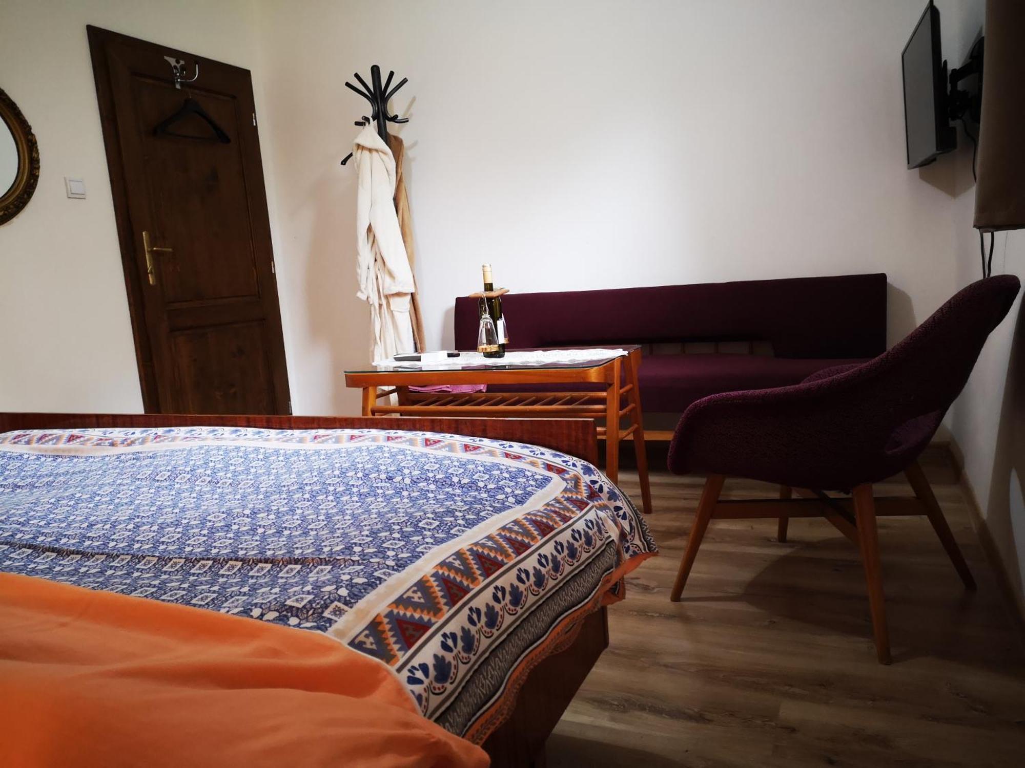 Hotel Ranc Nova Zem Blatná Polianka Zimmer foto